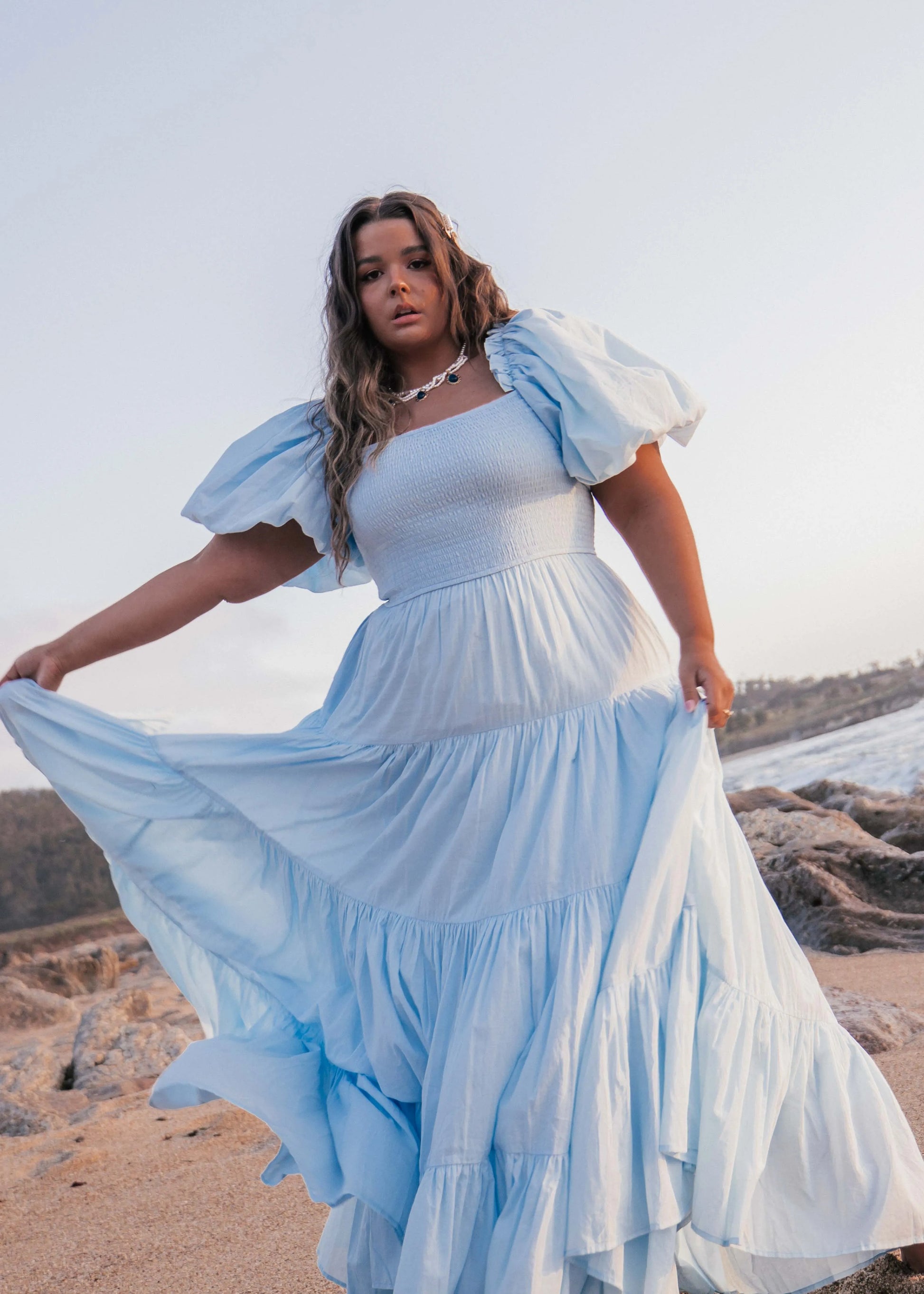 Luna Dress Blue | Occasion Dress in Sizes XXS6X | JessaKae Luna Dress Blue | Occasion Dress in Sizes XXS6X | JessaKae
