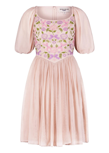 Macaron Dress Dresses - JessaKae - Macaron Dress - Pink / XXS
