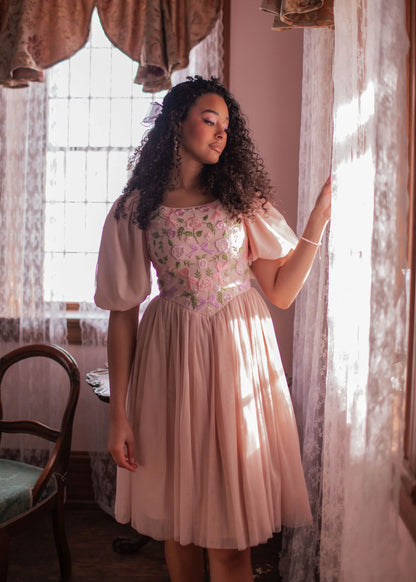 Macaron Dress Dresses - JessaKae - Macaron Dress - Pink / XXS