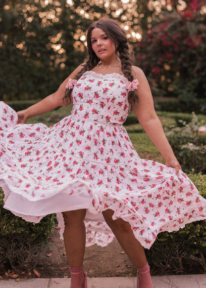 chic size inclusive model wearing JessaKae Madeline Dress Dresses