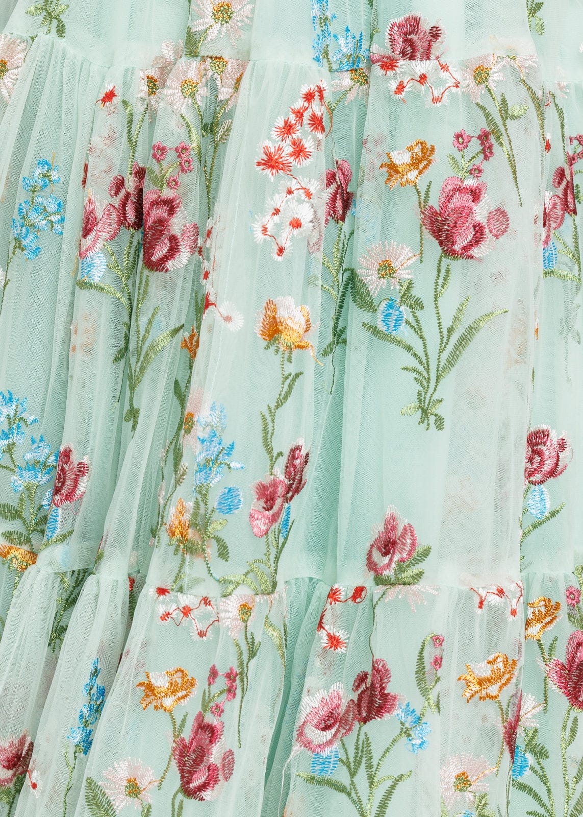 chic size inclusive model wearing JessaKae Margaret Floral Midi Dress Green Dresses