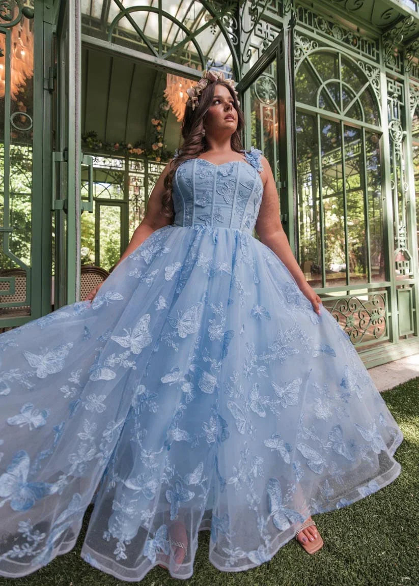 Mariposa Dress Dresses - JessaKae - Mariposa Dress - Flutter Blue / 00