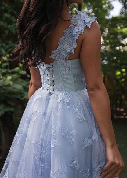 Mariposa Dress Dresses - JessaKae - Mariposa Dress - Flutter Blue / 00