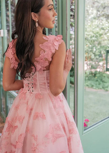 Mariposa Dress Dresses - JessaKae - Mariposa Dress - Flutter Blue / 00