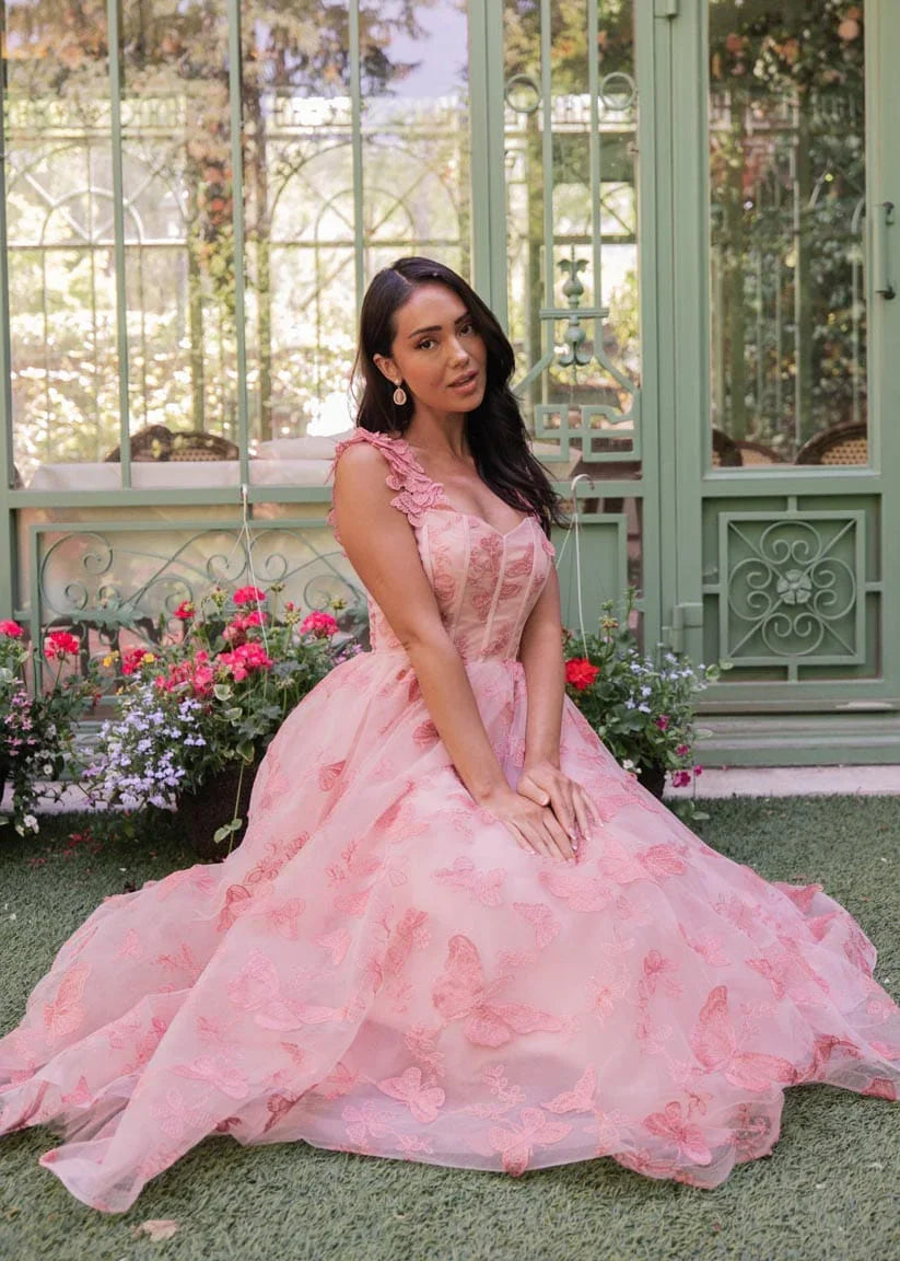 Mariposa Dress Dresses - JessaKae - Mariposa Dress - Flutter Blue / 00