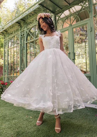 Mariposa Dress Dresses - JessaKae - Mariposa Dress - Flutter Blue / 00