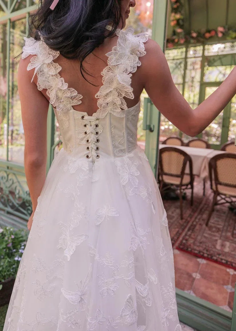 Mariposa Dress Dresses - JessaKae - Mariposa Dress - Flutter Blue / 00