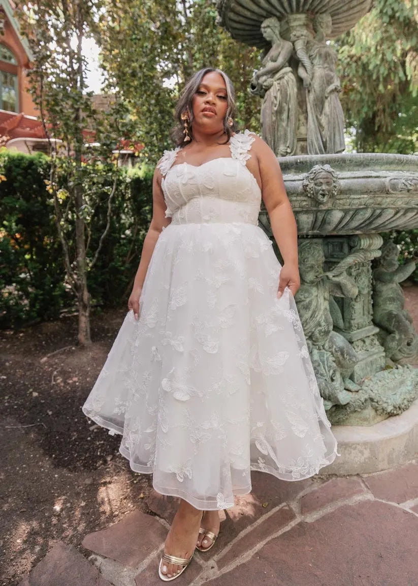 Mariposa Dress Dresses - JessaKae - Mariposa Dress - Flutter Blue / 00