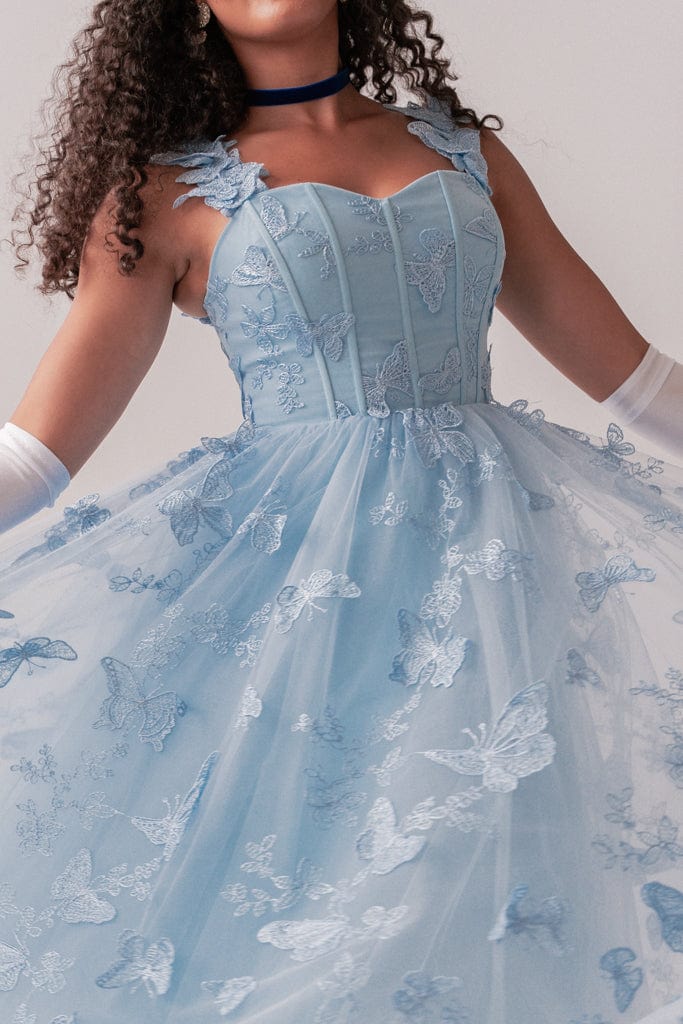 Mariposa Dress Dresses - JessaKae - Mariposa Dress_Flutter Blue / 0