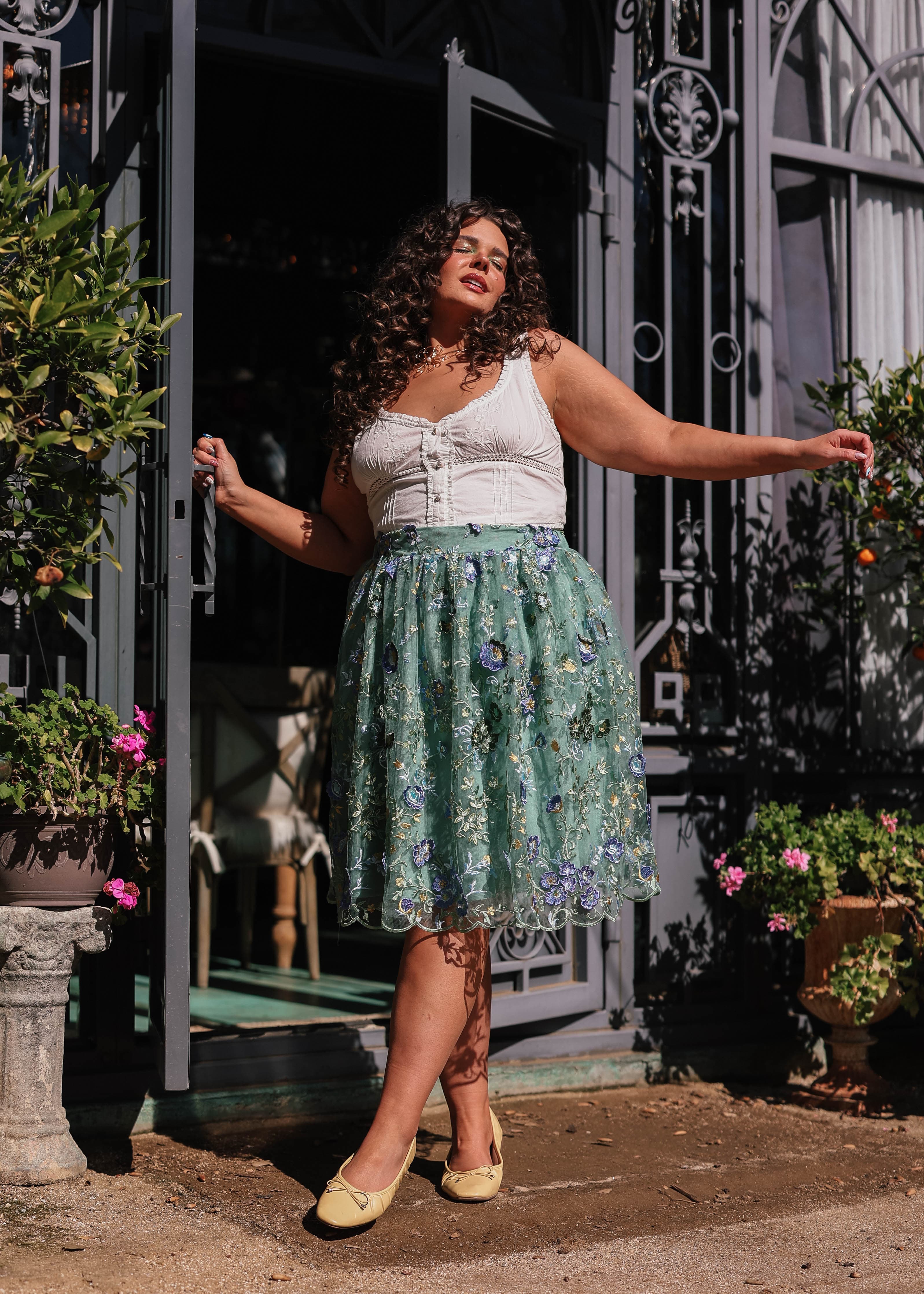 Meadow Skirt - Green