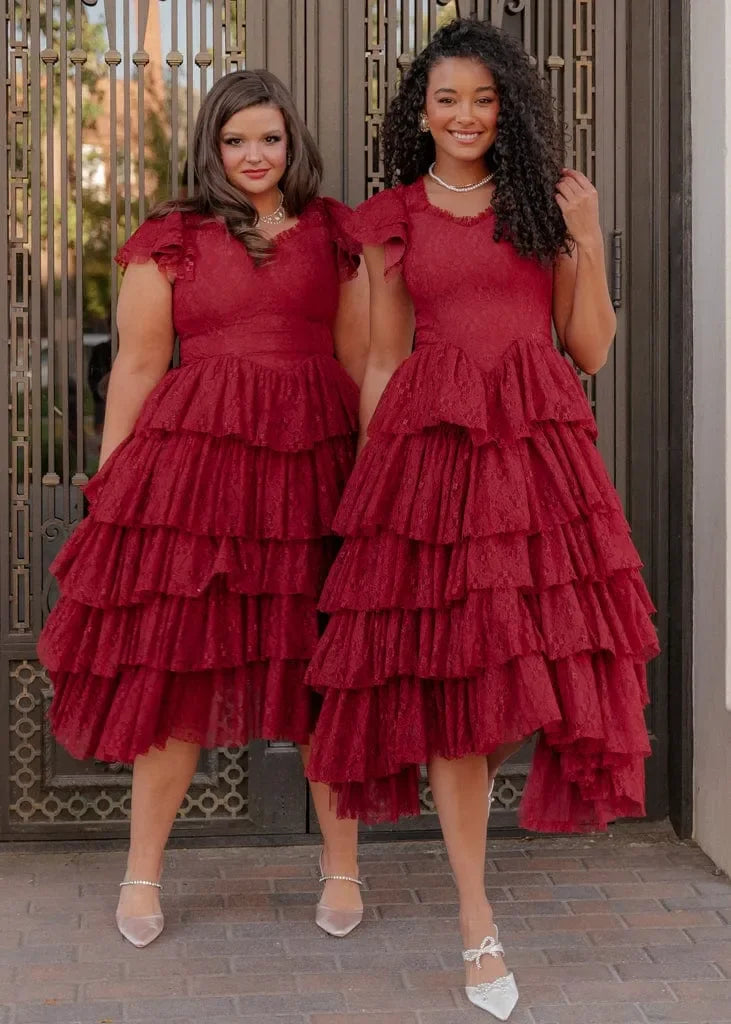Mia Dress Burgundy | Occasion Dress in Sizes XXS6X | JessaKae Mia Dress Burgundy | Occasion Dress in Sizes XXS6X | JessaKae