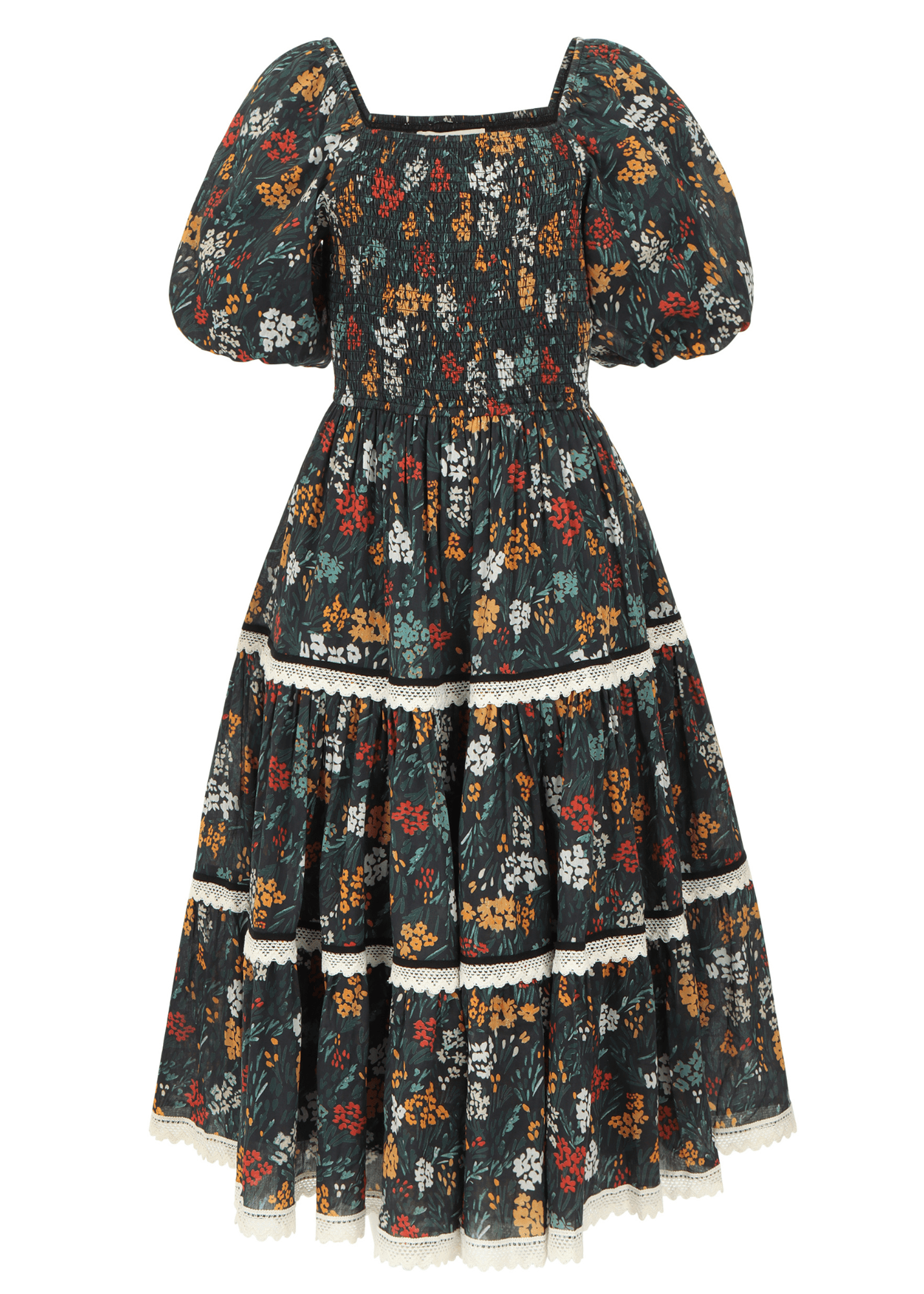 Midnight Garden Dress - Dusk Prairie