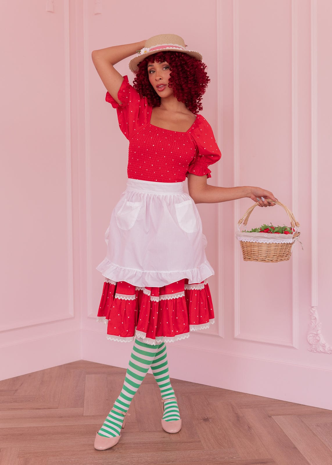 chic size inclusive model wearing JessaKae Minnie Dress Dresses