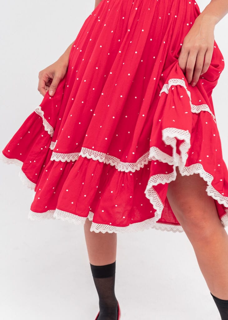 Minnie Dress Dresses - JessaKae - Minnie Dress_Minnie Red / XXS