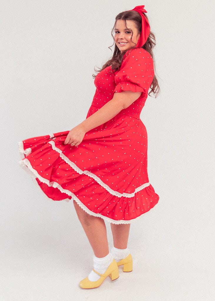 Minnie Dress - Minnie Red