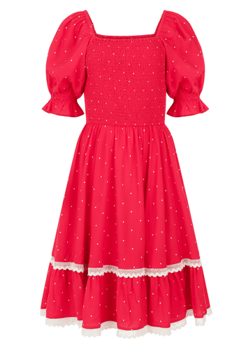 Minnie Dress Dresses - JessaKae - Minnie Dress_Minnie Red / XXS