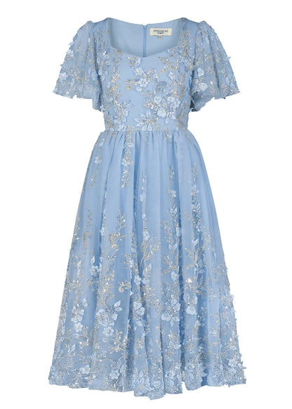 Misty Dress Dresses - JessaKae - Misty Dress - Misty Blue / XXS