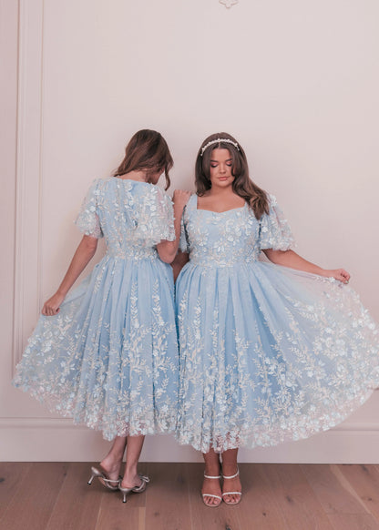 Misty Dress Dresses - JessaKae - Misty Dress - Misty White / XXS