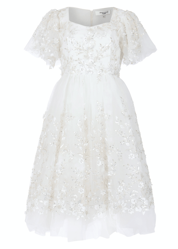 Misty Dress - Misty White