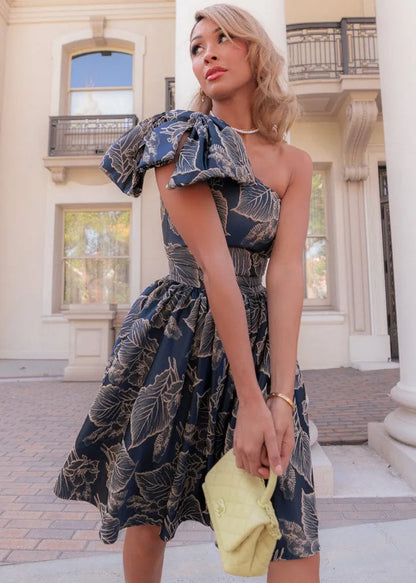 Molly Dress Dresses - JessaKae - Molly Dress - Nightshade Bloom / XXS