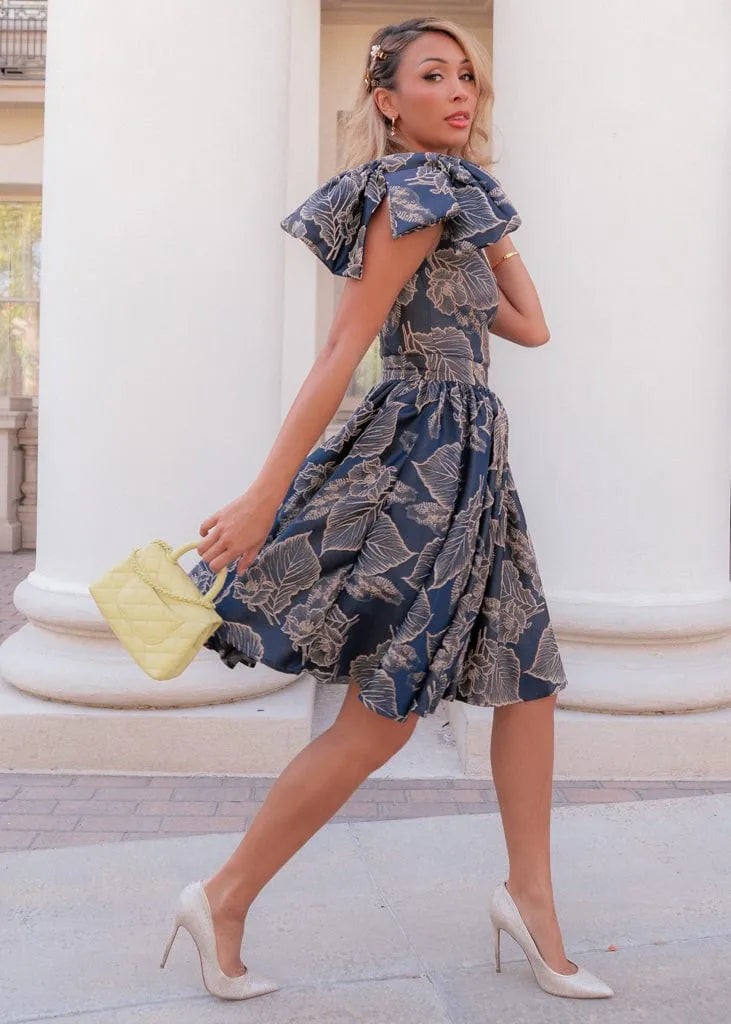 Molly Dress Dresses - JessaKae - Molly Dress - Nightshade Bloom / XXS