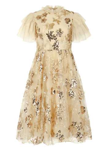 Moonlight Dress Dresses - JessaKae - Moonlight Dress_Cream / XS