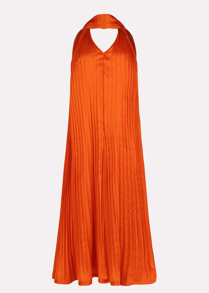 chic size inclusive model wearing JessaKae Nalania Dress