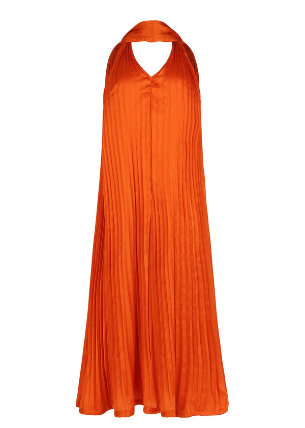 chic size inclusive model wearing JessaKae Nalania Dress