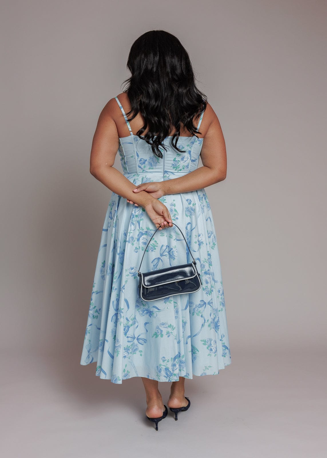 chic size inclusive model wearing JessaKae Nancy Dress Dresses