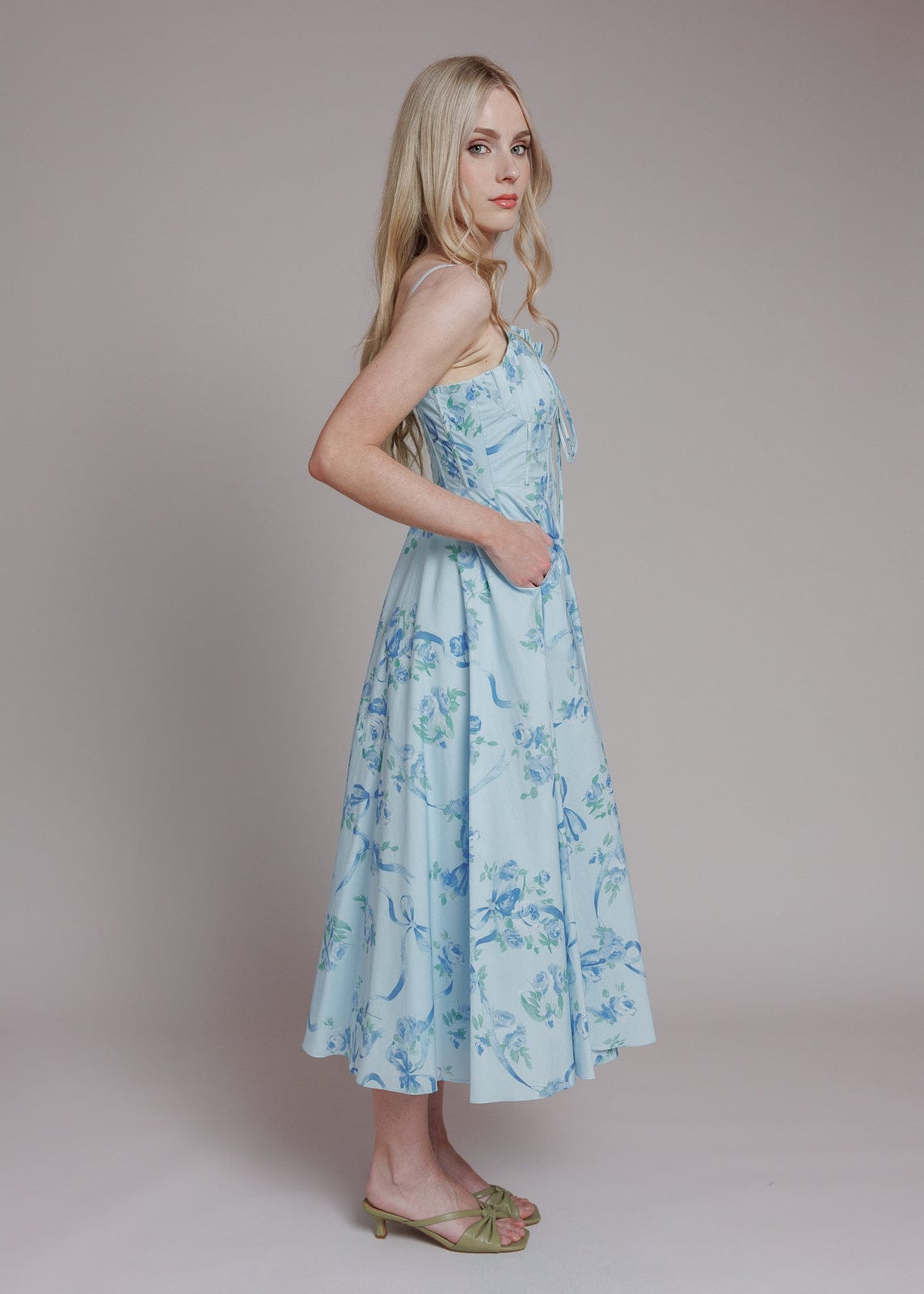 chic size inclusive model wearing JessaKae Nancy Dress Dresses