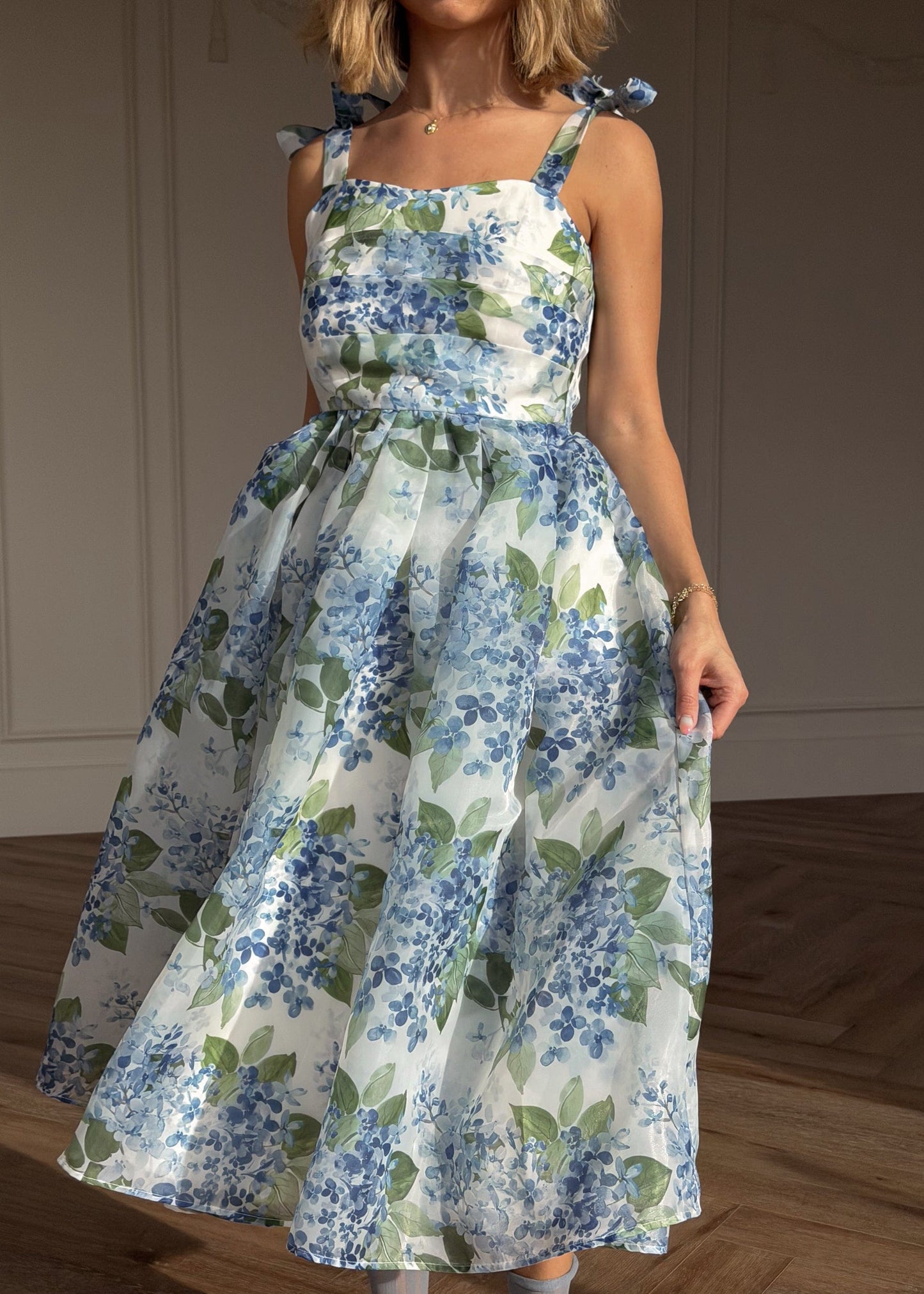 chic size inclusive model wearing JessaKae Nellie Dress Dresses