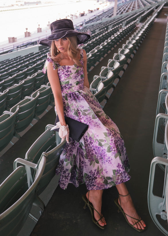 Nellie Dress - Grape Vine