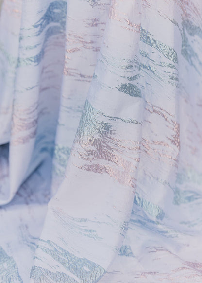 chic size inclusive model wearing JessaKae Nessa Dress