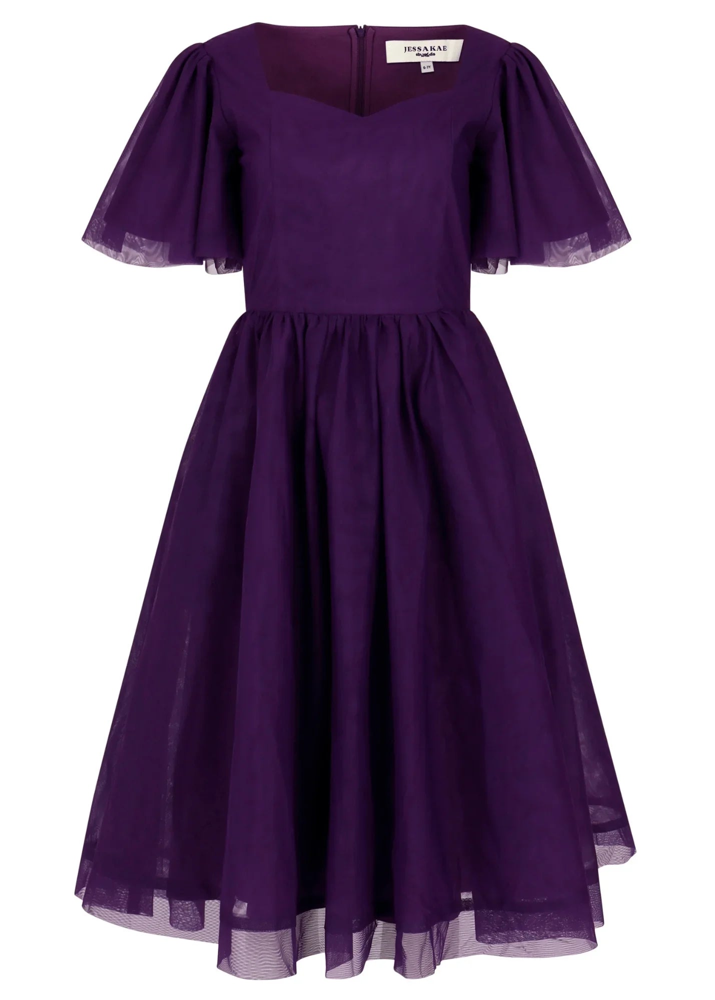 Nora Dress Dresses - JessaKae - Nora Dress - Nora Purple / XXS