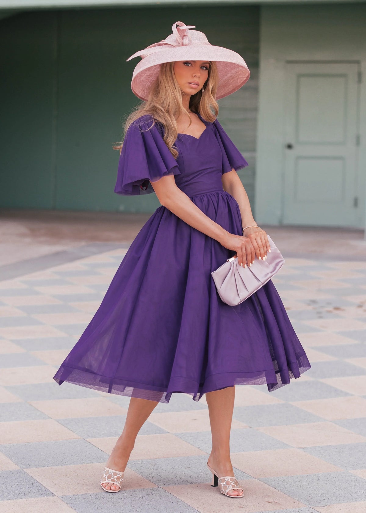 Nora Dress Nora Purple | Occasion Dress in Sizes XXS–6X