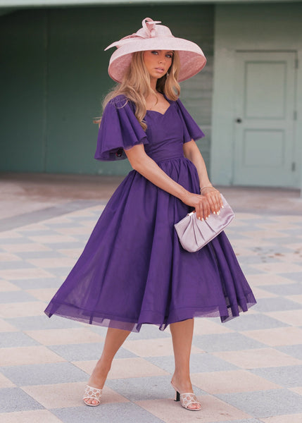 Nora Dress Nora Purple | Occasion Dress in Sizes XXS–6X