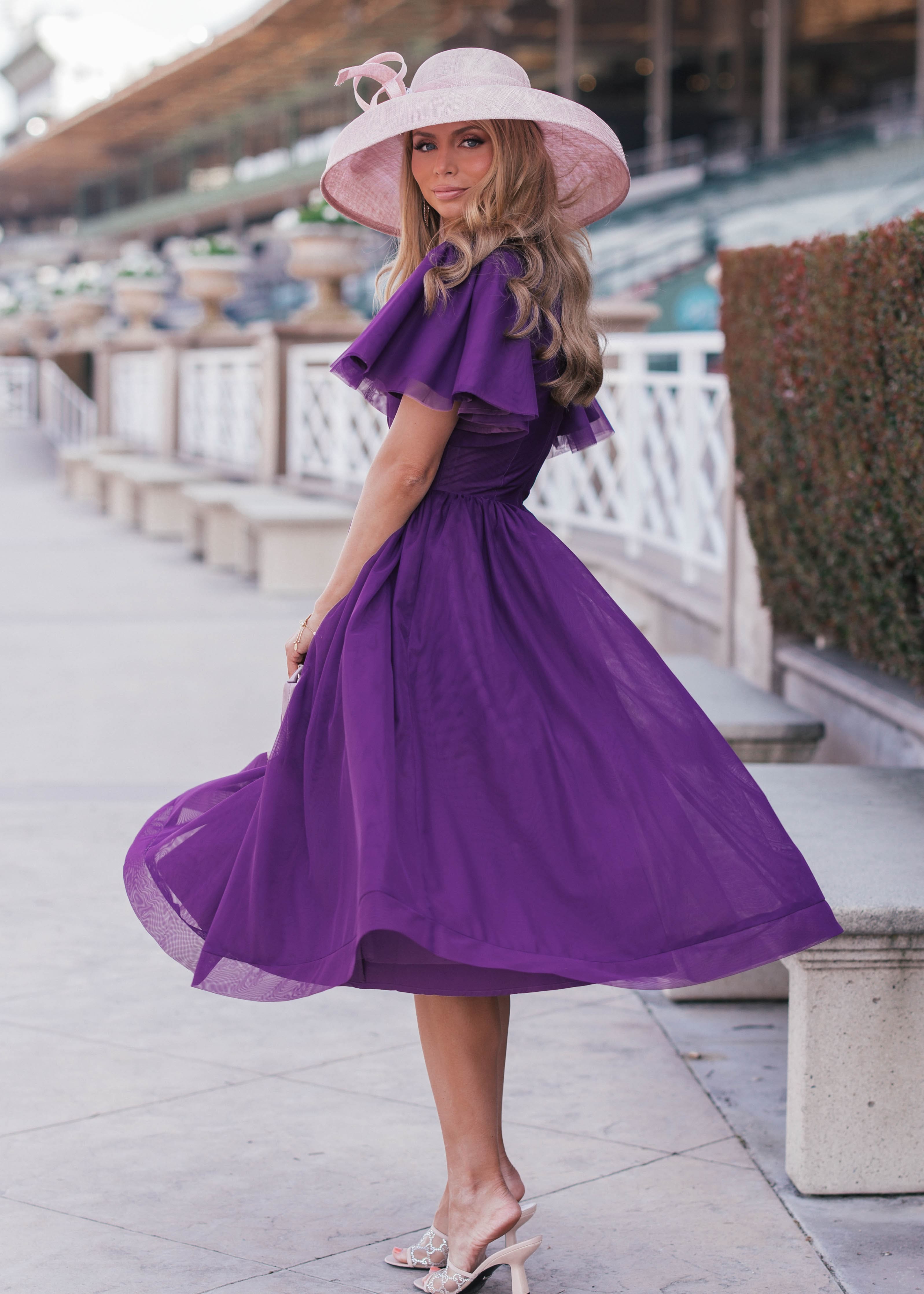 Nora Dress - Nora Purple