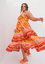 chic size inclusive model wearing JessaKae Oasis Dress Dresses