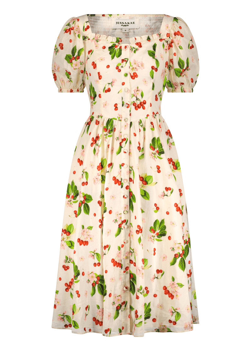 chic size inclusive model wearing JessaKae Orchard Dress Dresses