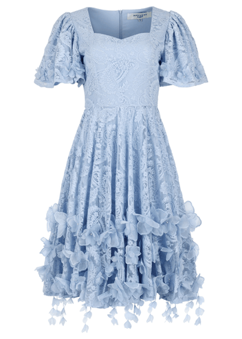 Paisley Dress Dresses - JessaKae - Paisley Dress_Paisley Blue / XXS