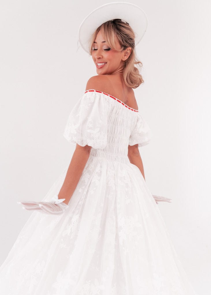 Poppins Dress Dresses - JessaKae - Poppins Dress_Poppins White / XXS