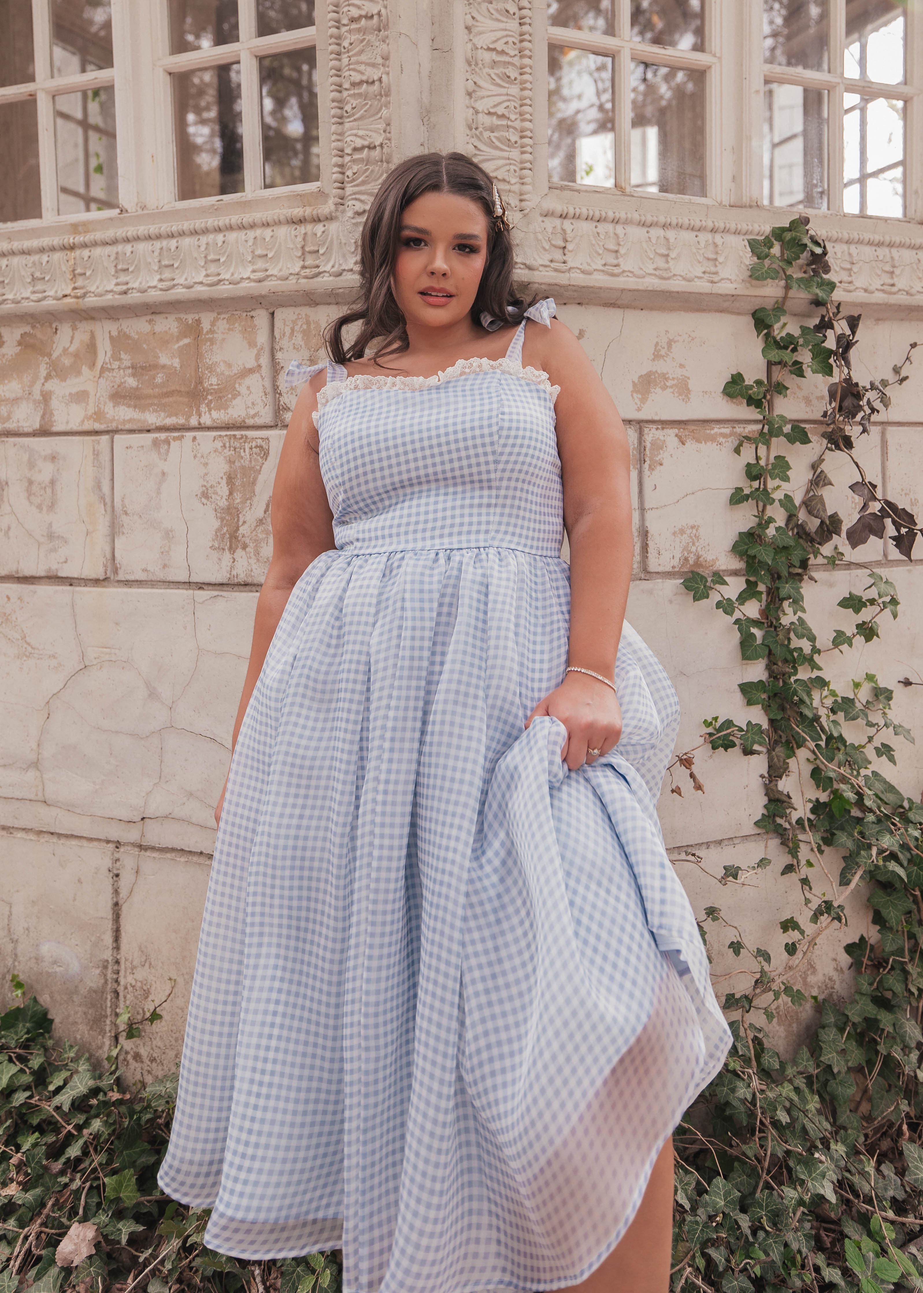 Priscilla Dress - Priscilla Blue