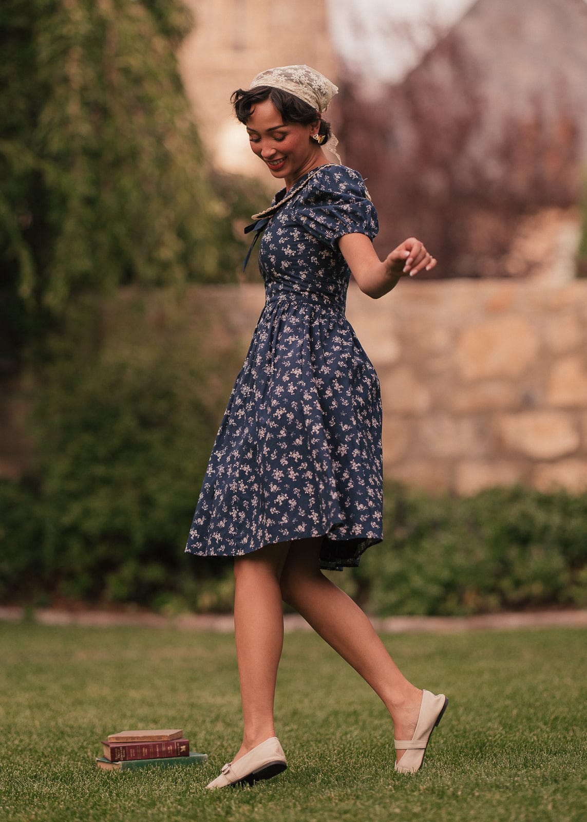 chic size inclusive model wearing JessaKae Rory Dress