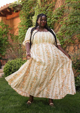 chic size inclusive model wearing JessaKae Rosaline Dress Dresses