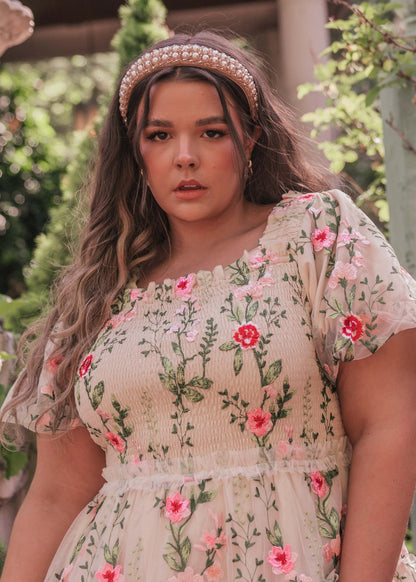 Rose Dress Dresses - JessaKae - Rose Dress - Lilac Rose / XXS