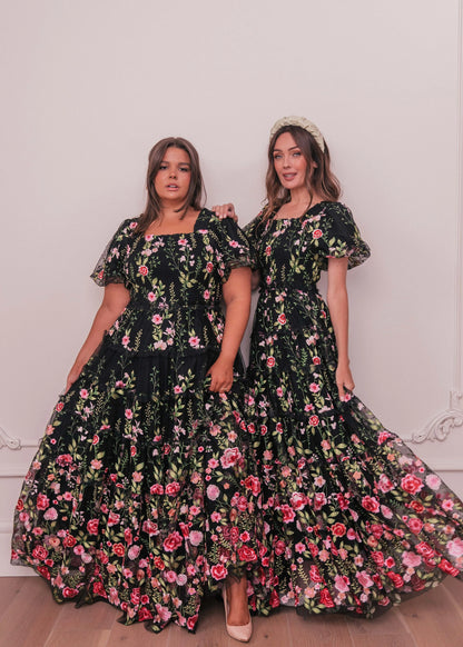 Rose Dress - Maxi Dresses - JessaKae - Rose Dress - Maxi - Lilac Rose / XXS