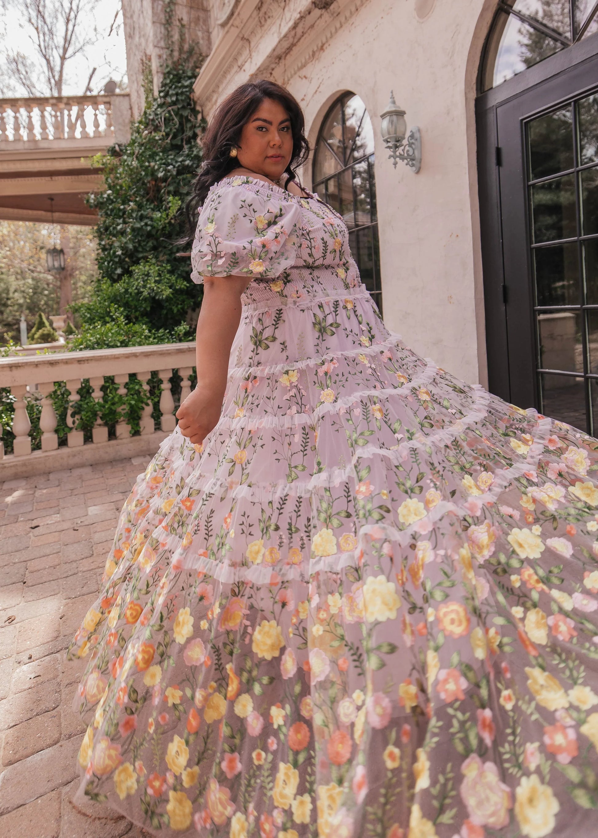 Rose Dress - Maxi Dresses - JessaKae - Rose Dress - Maxi - Lilac Rose / XXS