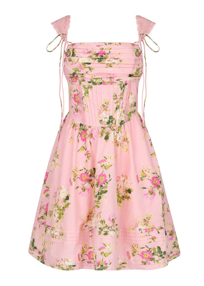 chic size inclusive model wearing JessaKae Rosella Dress