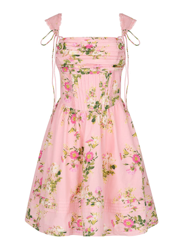 chic size inclusive model wearing JessaKae Rosella Dress