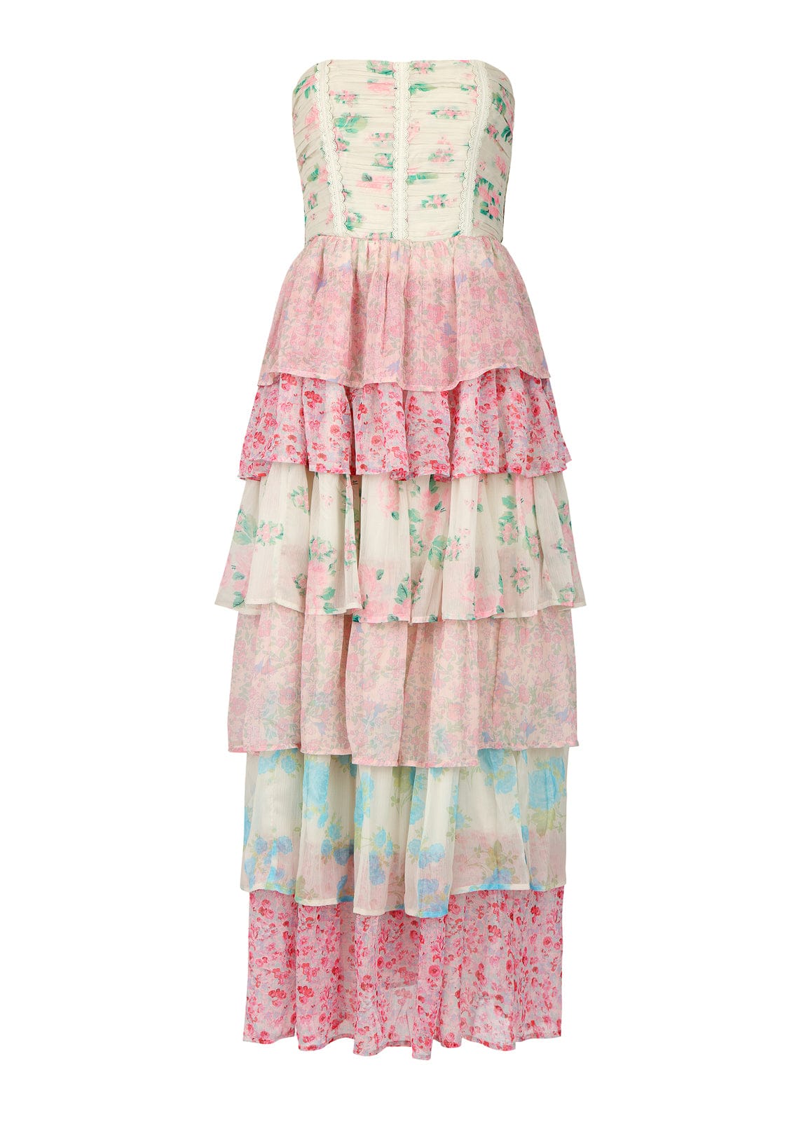 chic size inclusive model wearing JessaKae Rosemary Dress